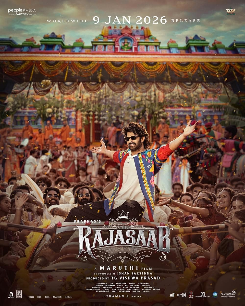 The Raja Saab poster