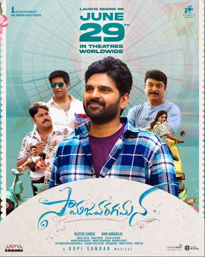 Samajavaragamana poster