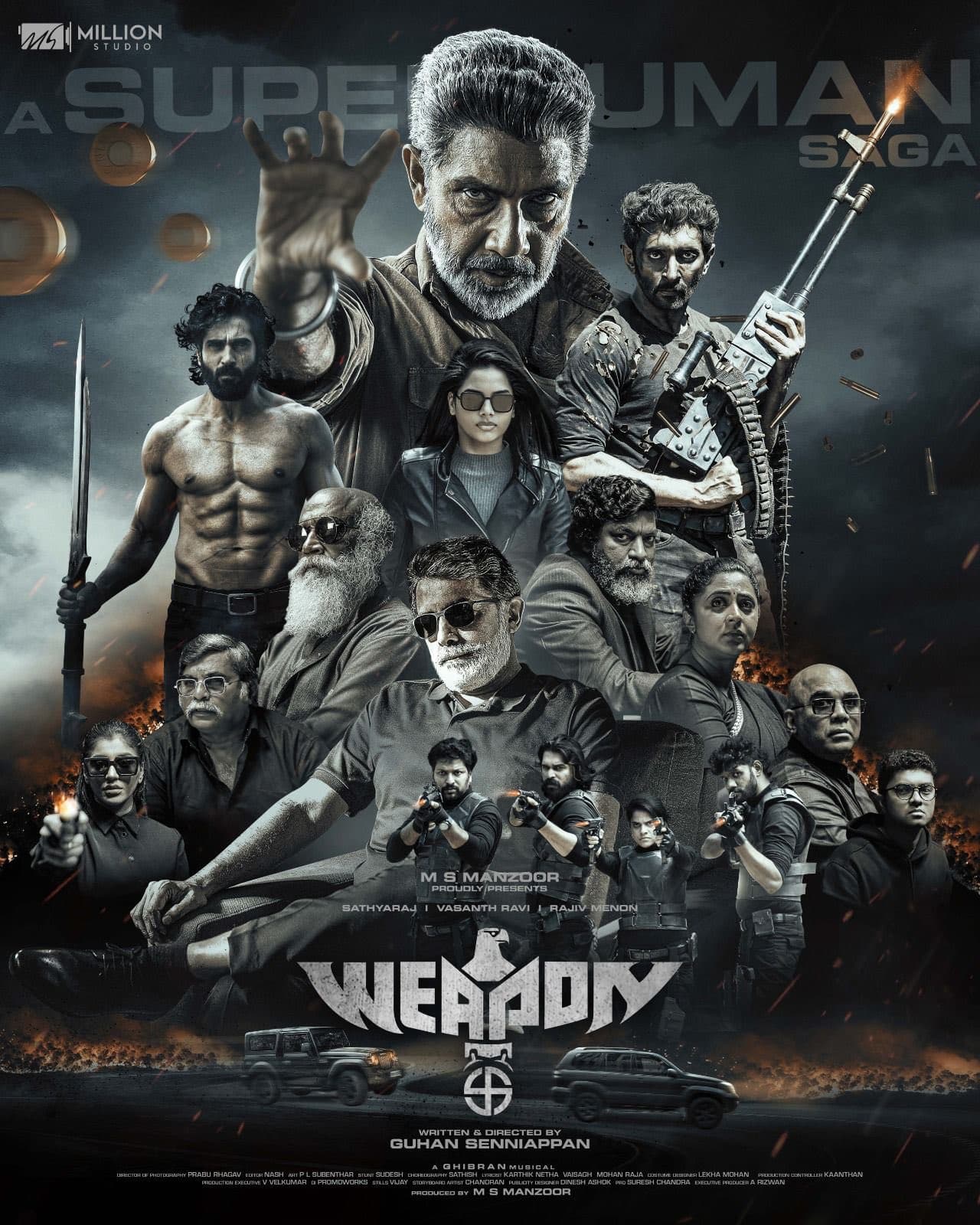 Weapon poster