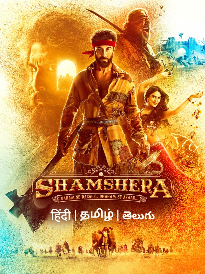Shamshera poster