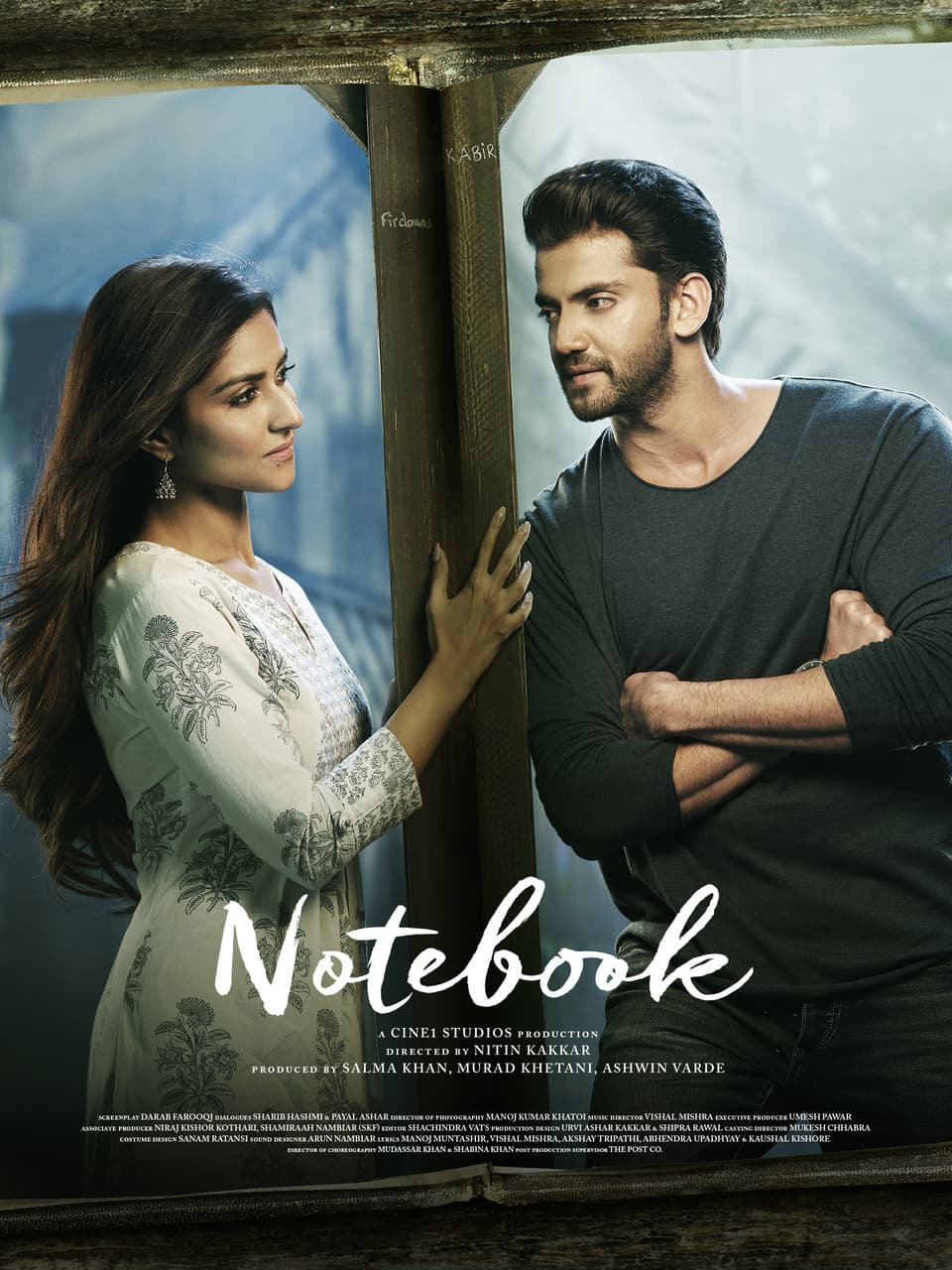 Notebook poster