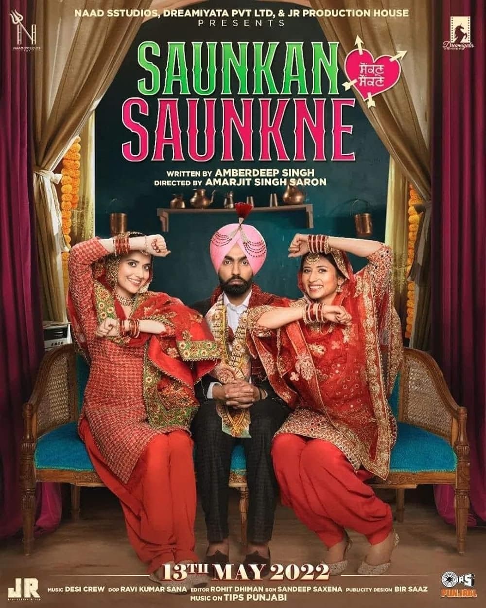 Saunkan Saunkne poster
